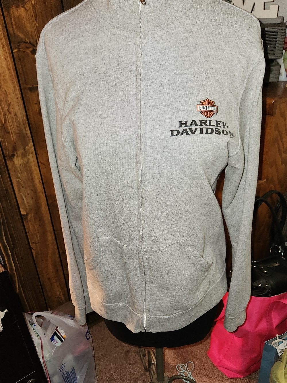 Vintage Harley-Davidson Zippered Jacket